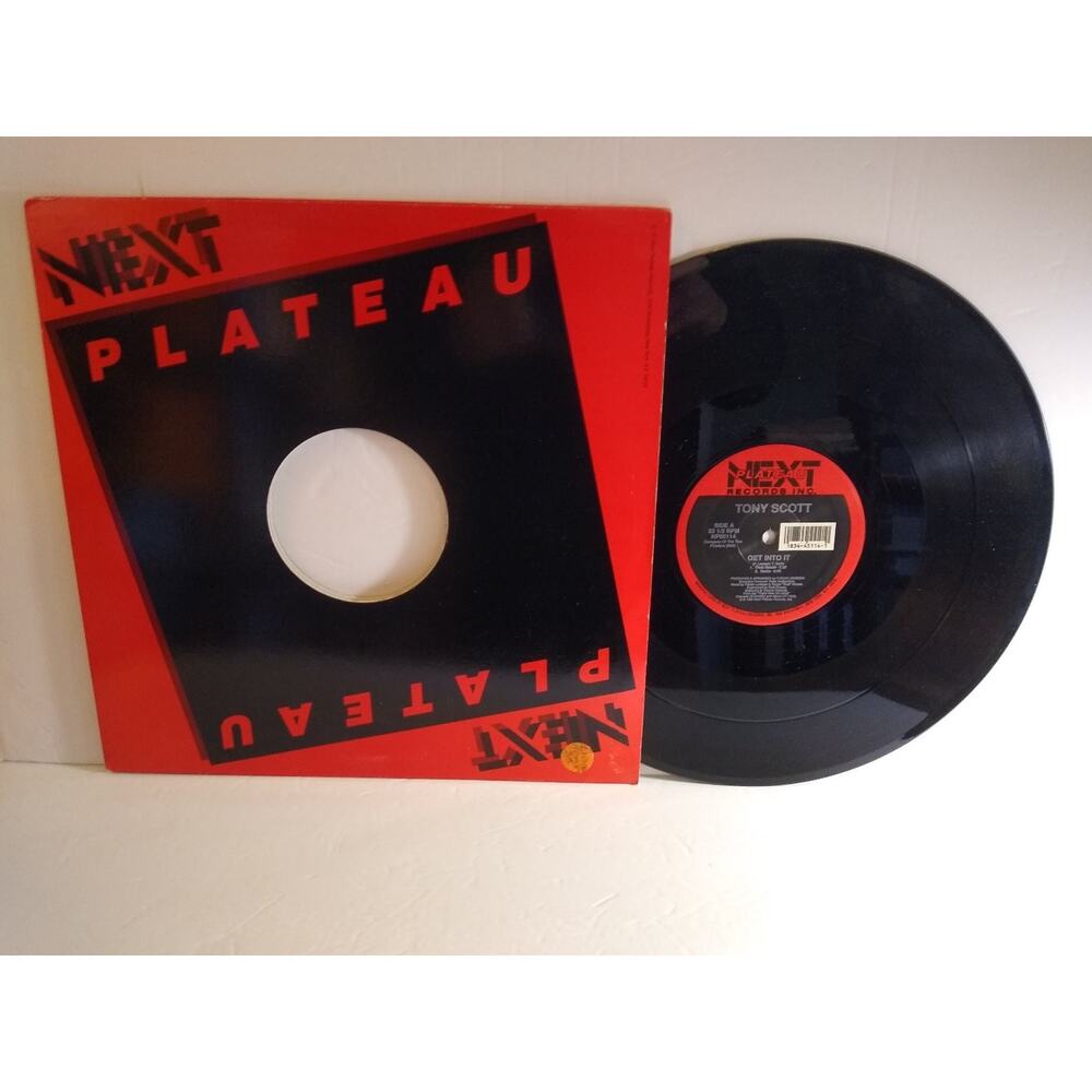 Tony Scott – Get Into It 12" Single Record 1993 Next Plateau Hip Hop 33 RPM